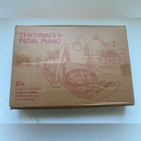 Baby Playmat Piano,Smart Stage Detachable Musical Education Infant Playmat Piano - Picture 11 of 11